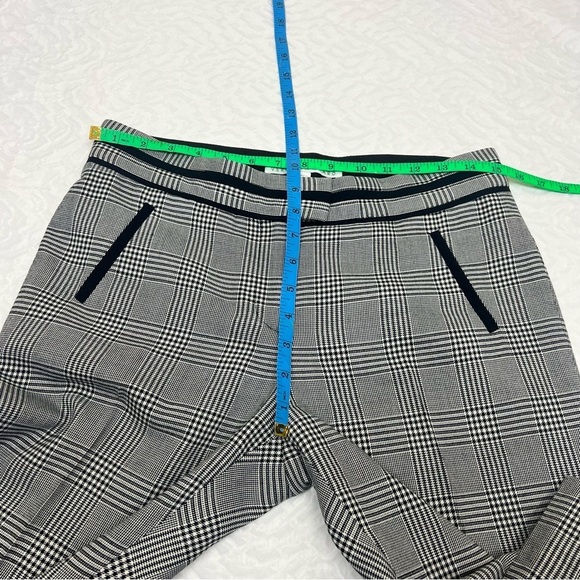 VERONICA BEARD Glen Plaid Cigarette Pants 6 - Picture 5 of 8